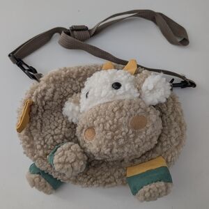Plush Sheep Crossbody Bag